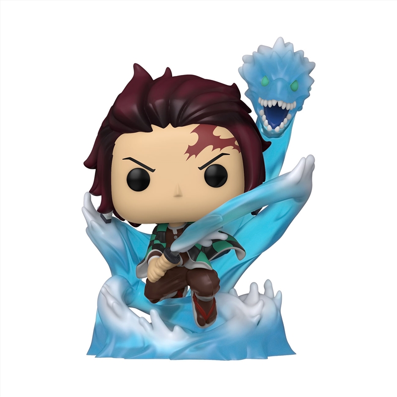 Demon Slayer - Tanjiro with Dragon US Exclusive Glow Translucent Pop! Vinyl [RS]/Product Detail/TV