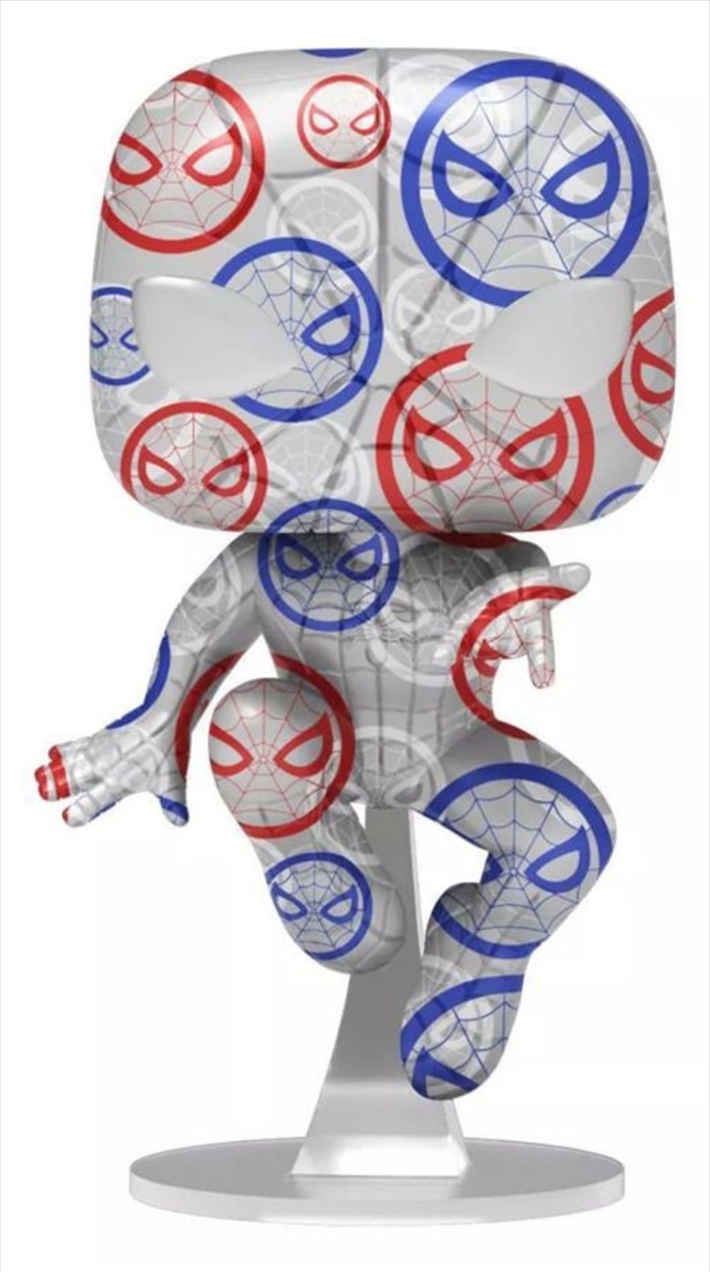Spider-Man - Patriotic Age (Artist) US Exclusive Pop! with Protector [RS]/Product Detail/Movies