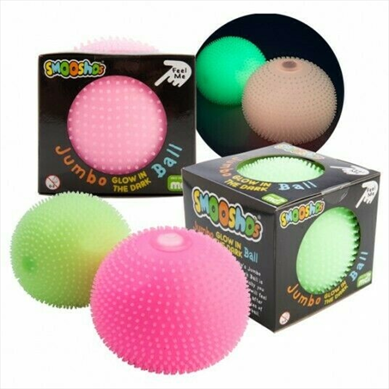 Jumbo Spiky Glow Green Ball (SENT AT RANDOM)/Product Detail/Stress & Squishy