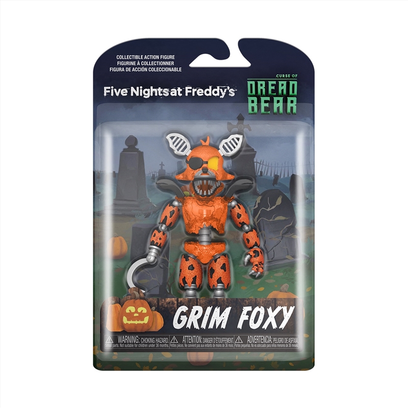 Five Nights At Freddys: Dreadbear - Grim Foxy Action Figure/Product Detail/Figurines