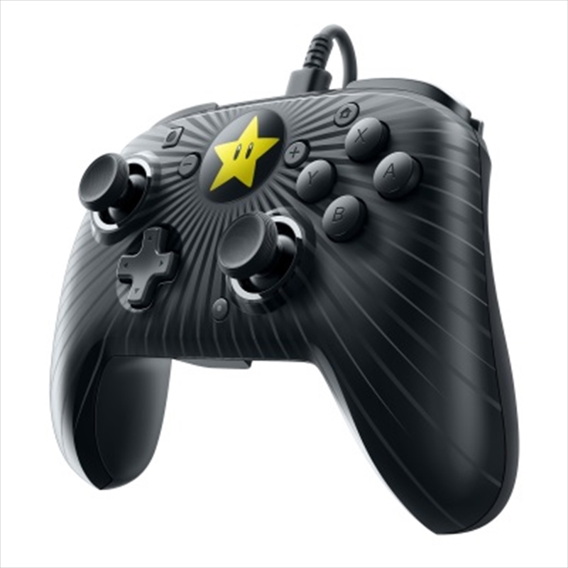 PDP Switch Faceoff Wired Pro Controller Super Mario Star/Product Detail/Consoles & Accessories
