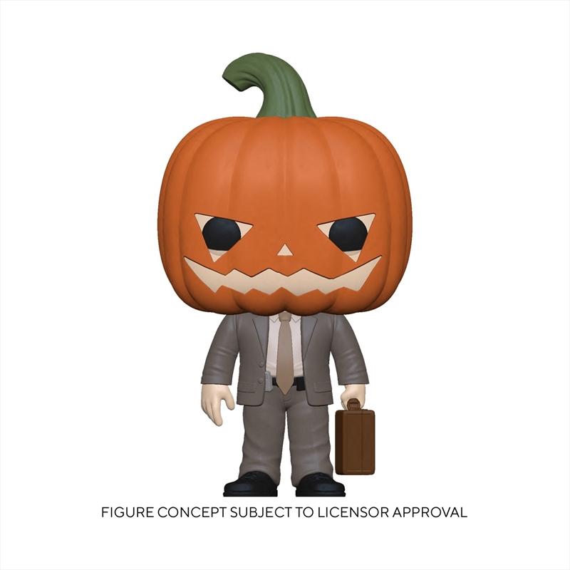 The Office - Dwight w/Pumpkinhead Pop!/Product Detail/TV