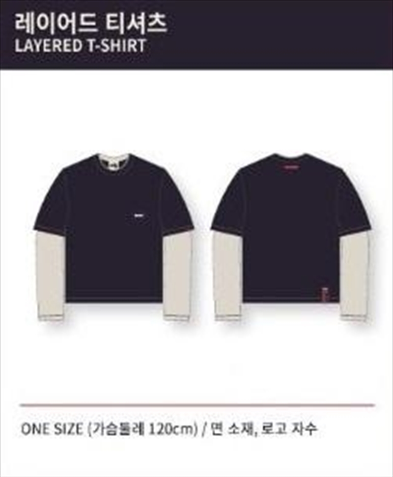Stray Kids - 1st Lovestay SKZ-X - Layered T Shirt One Size/Product Detail/Shirts