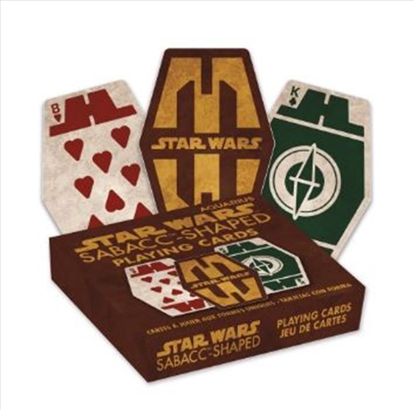 Star Wars – Sabacc Shaped Playing Cards | Merchandise