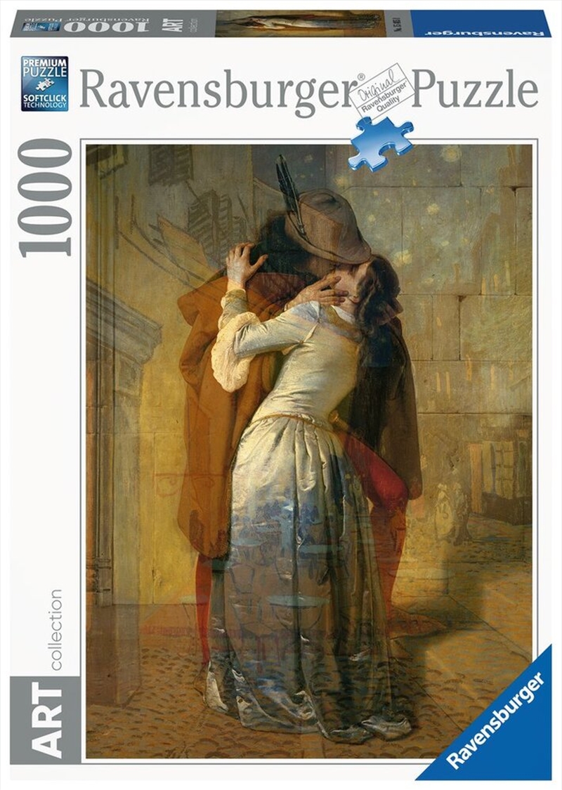Francesco Hayez - The Kiss 1000 PC Puzzle | Merchandise
