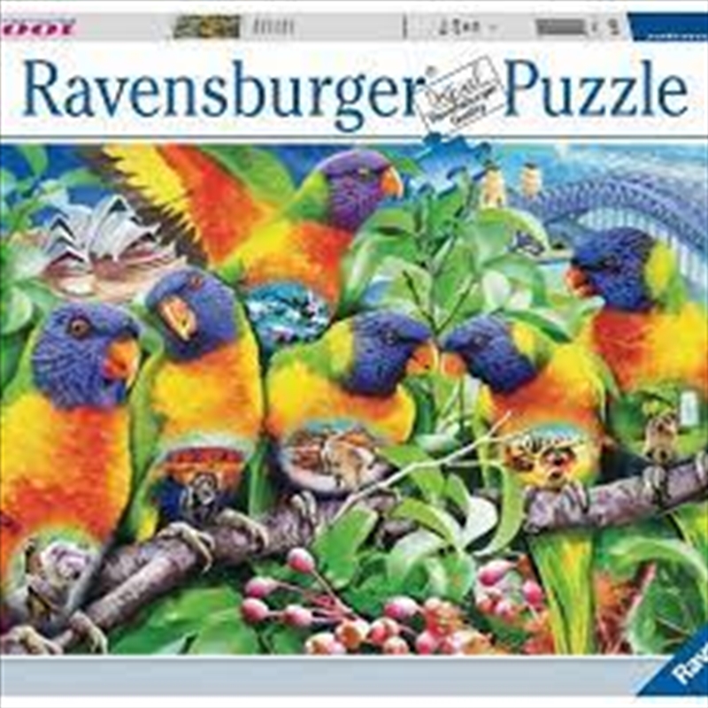 Land Of The Lorikeet 1000pc Puzzle/Product Detail/Nature and Animals