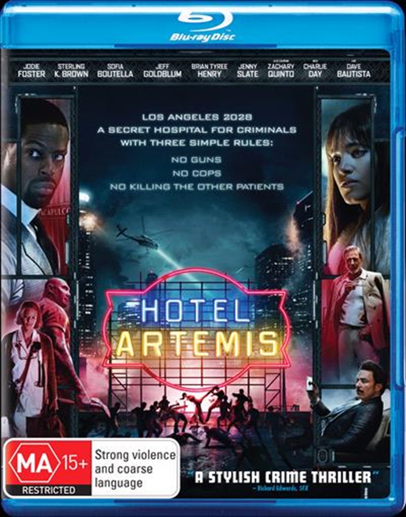 Buy Hotel Artemis on Bluray Sanity