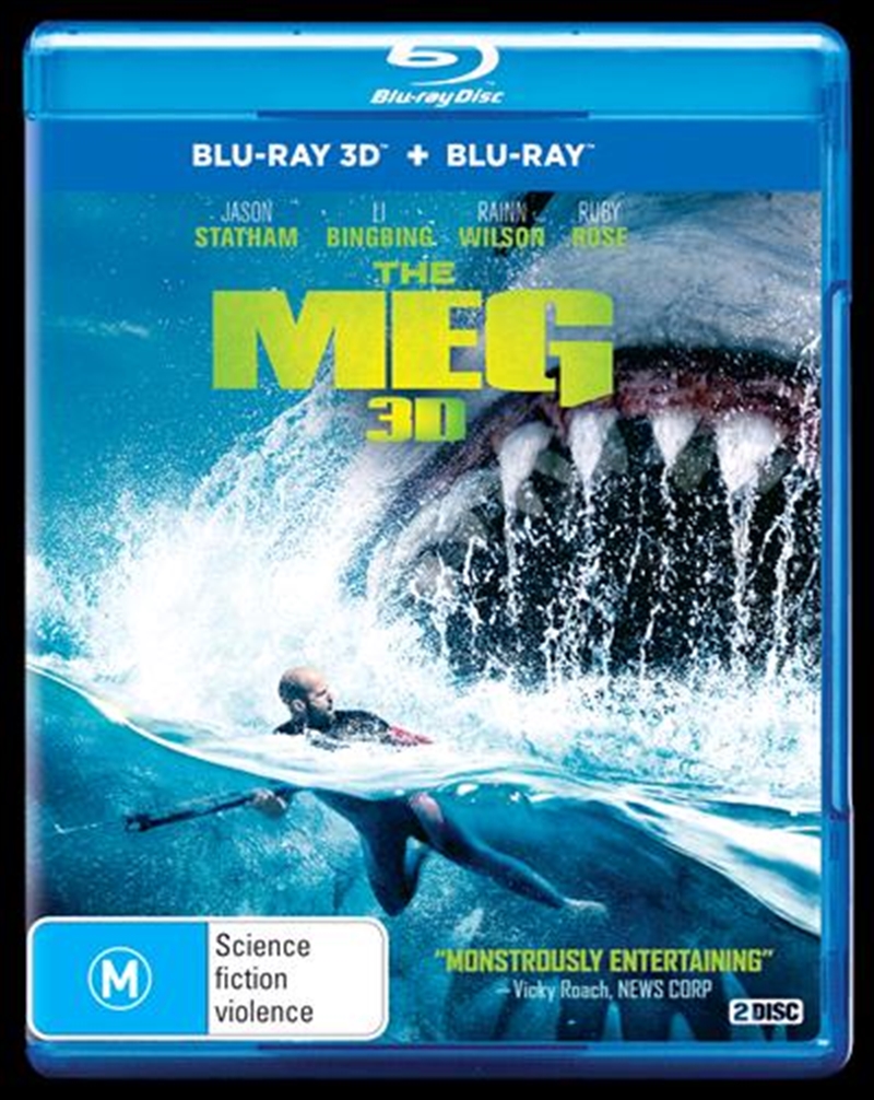 Meg | 3D + 2D Blu-ray, The | Blu-ray 3D