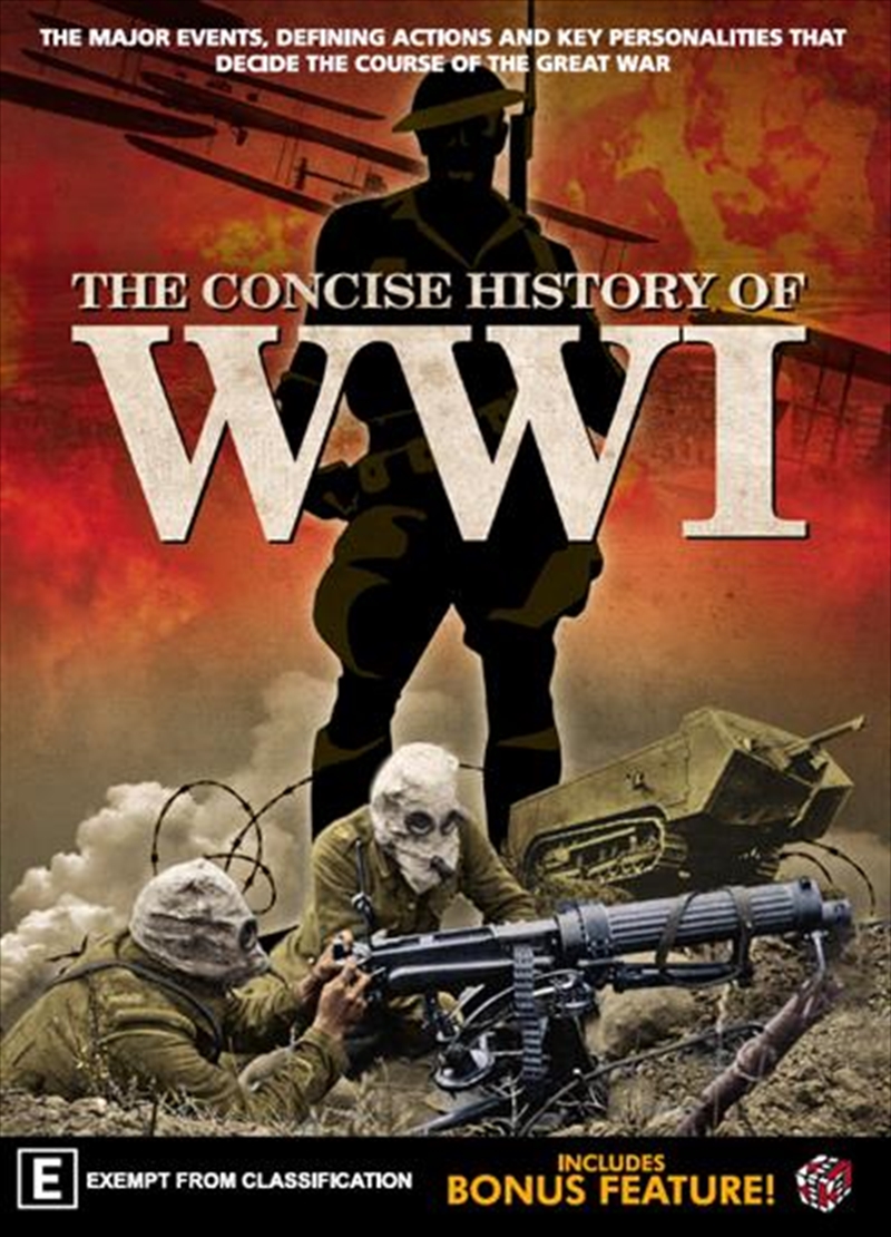 Concise History Of WWI, The/Product Detail/History