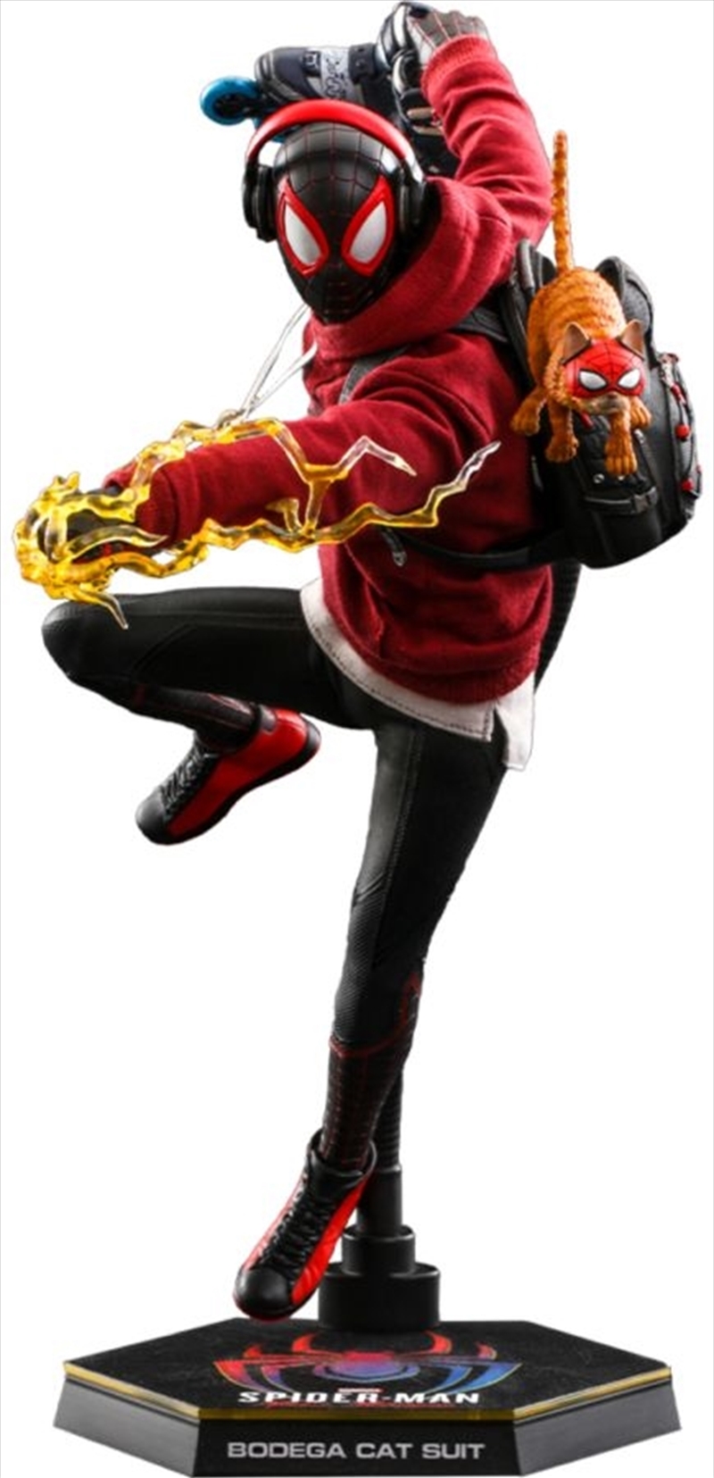 Marvel's SpiderMan: Miles Morales - Miles Morales Bodega Cat Suit 1:6 Scale 12" Action Figure/Product Detail/Figurines