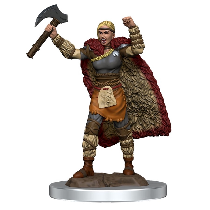 Dungeons & Dragons - Icons of the Realms Premium Female Human Barbarian/Product Detail/RPG Games