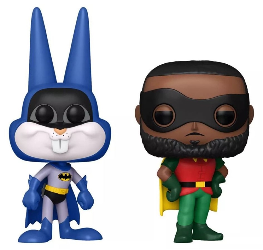 Space Jam 2: A New Legacy - Bugs Bunny as Batman & LeBron James as Robin US Exc Pop! 2-Pack [RS]/Product Detail/Movies