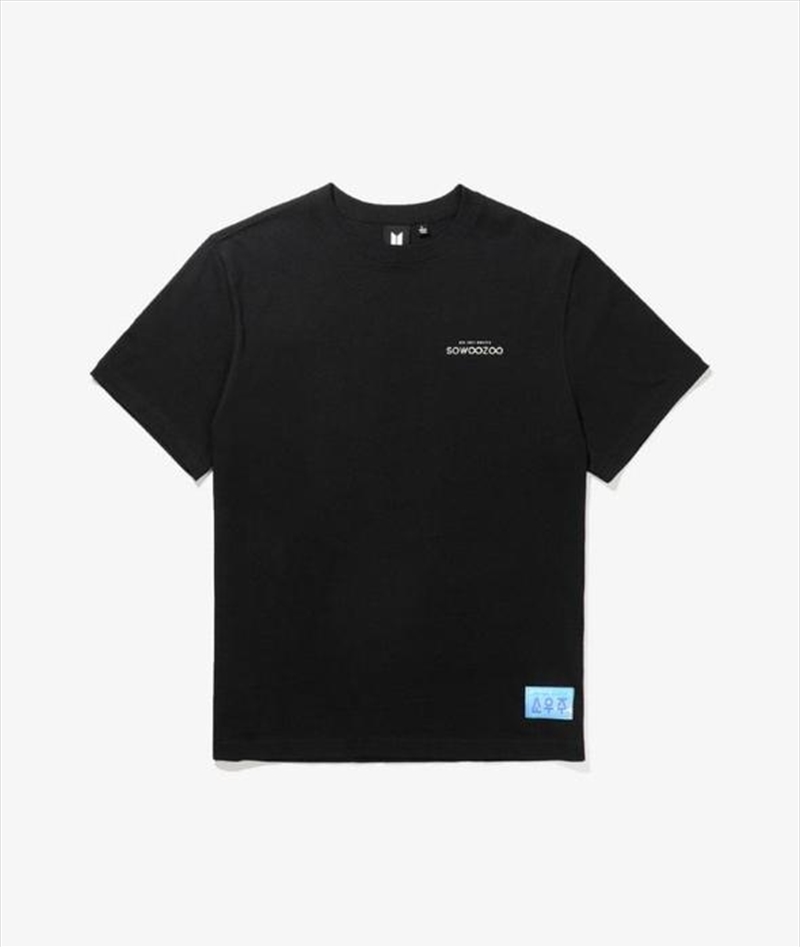 Buy BTS Sowoozoo Black Logo T-Shirt - Size Medium, Shirts | Sanity