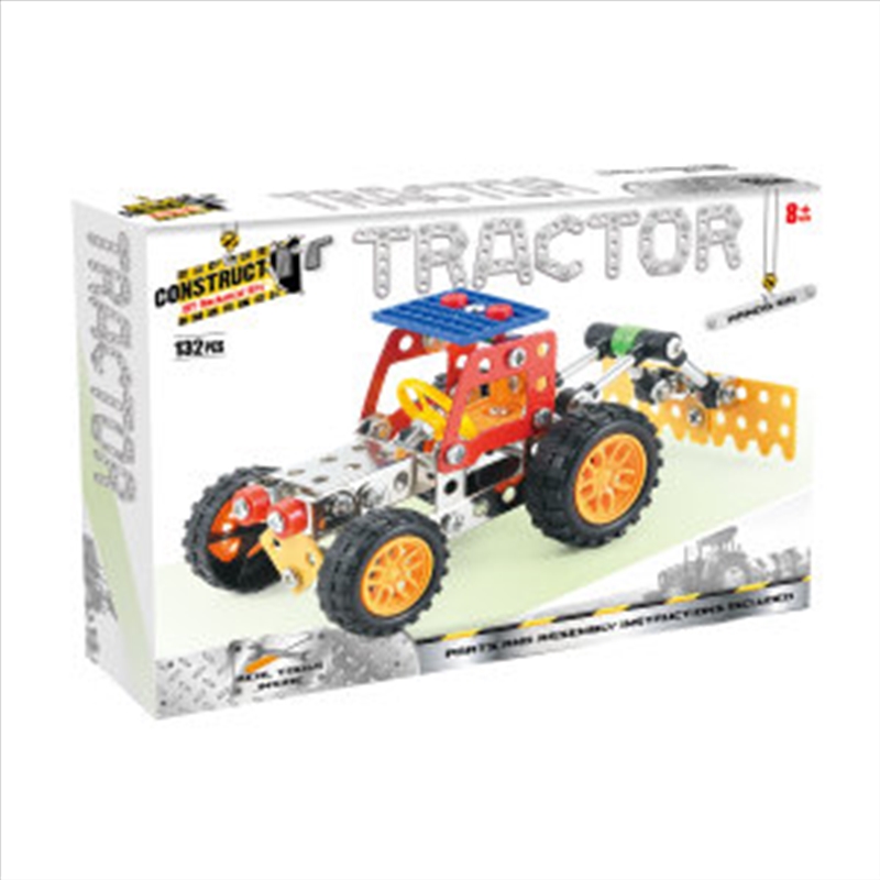 Construct-It! - Tractor 132-Piece Metal Building Set/Product Detail/Building Sets & Blocks