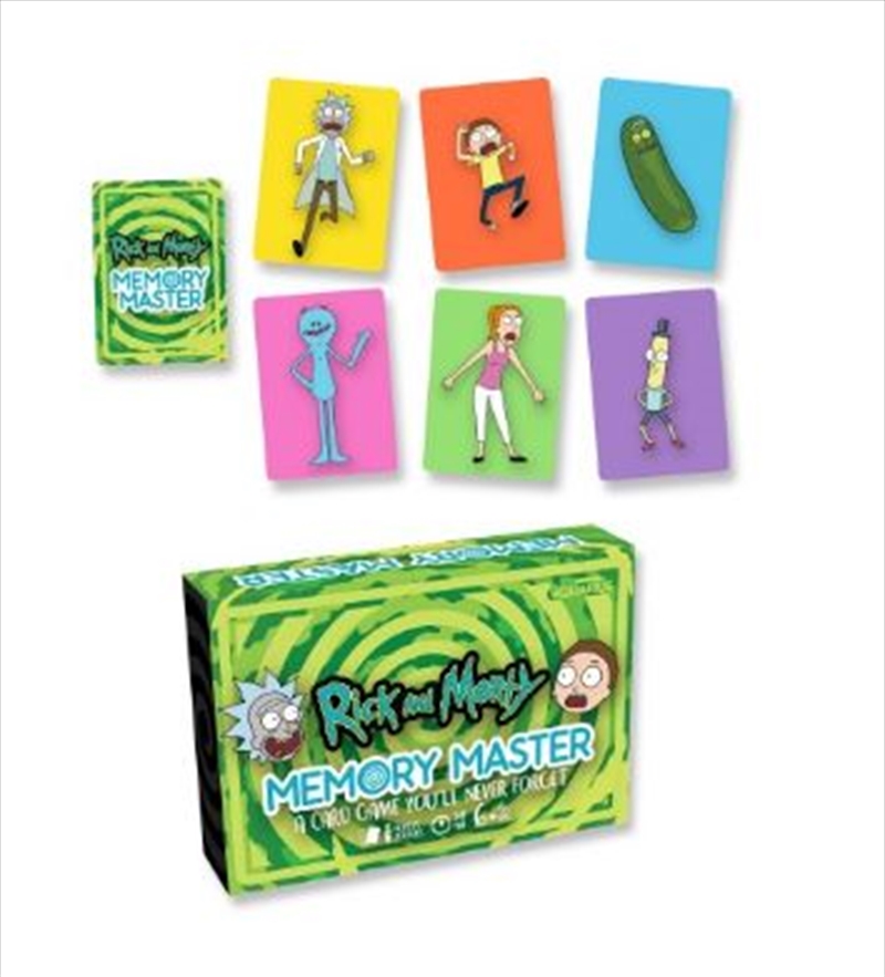 Rick And Morty Memory Master/Product Detail/Card Games