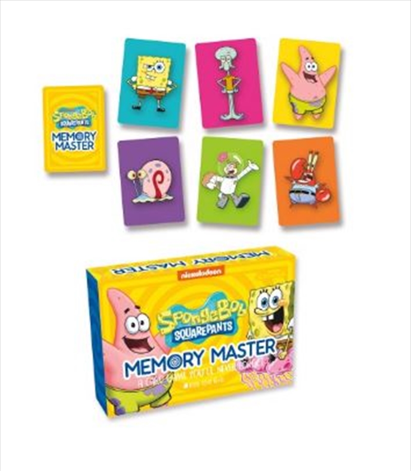 Spongebob Memory Master/Product Detail/Card Games