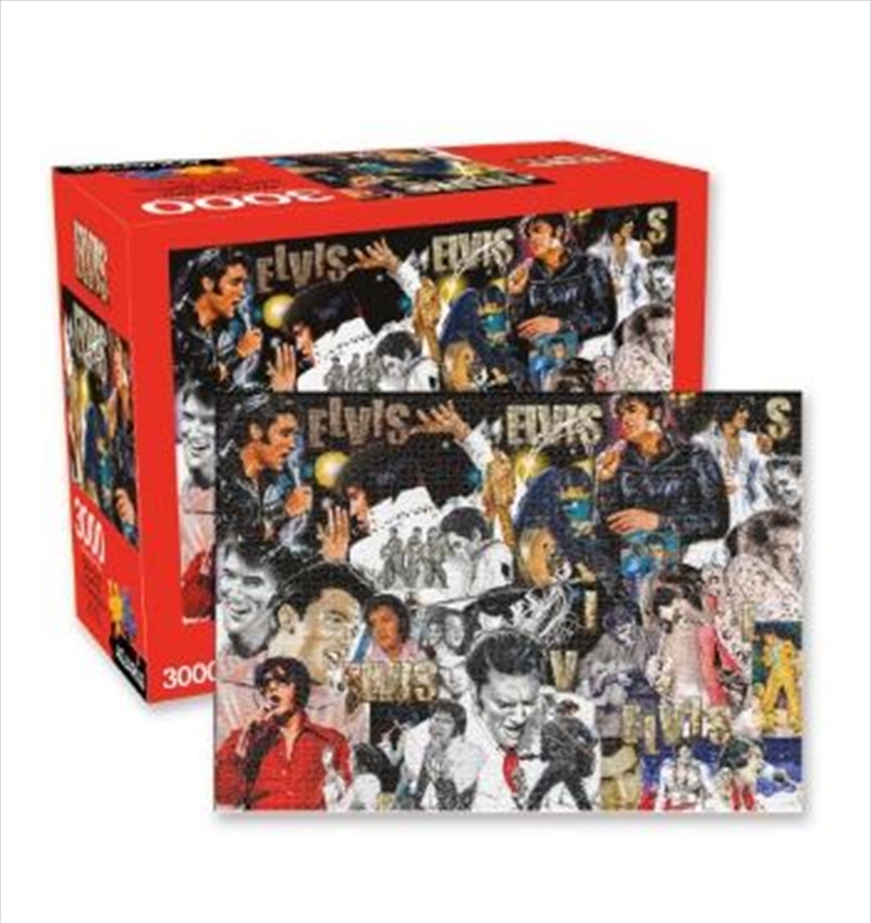 Elvis Collage 3000pc Puzzle/Product Detail/Music