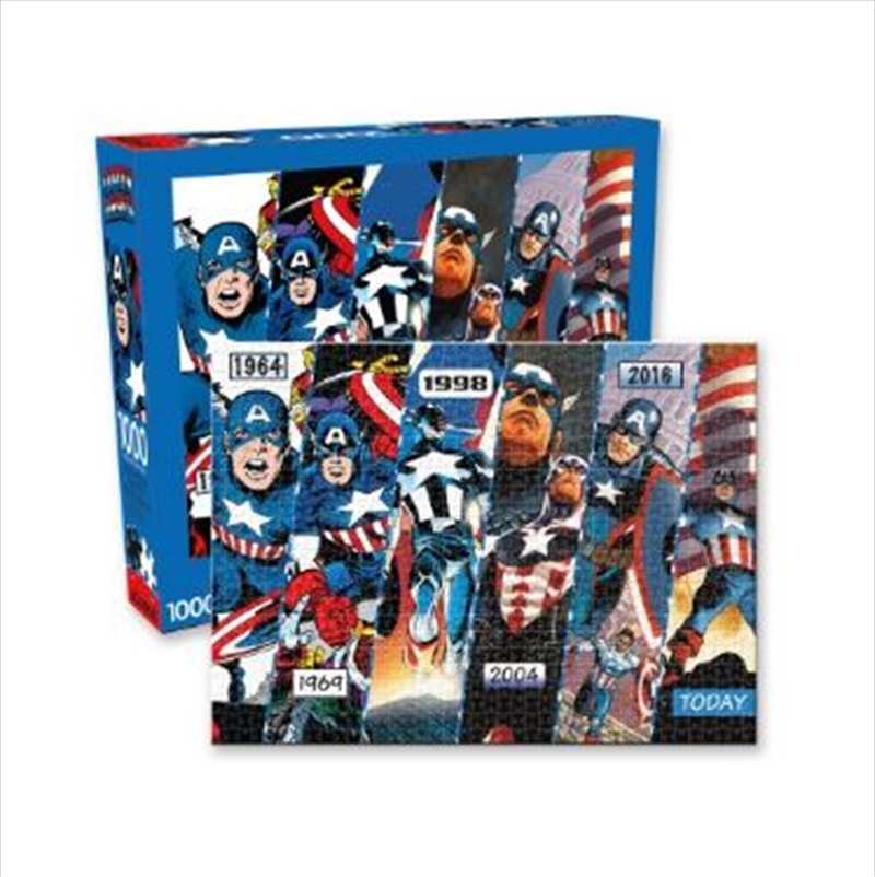 Marvel – Captain America Timeline 1000pc Puzzle/Product Detail/Film and TV