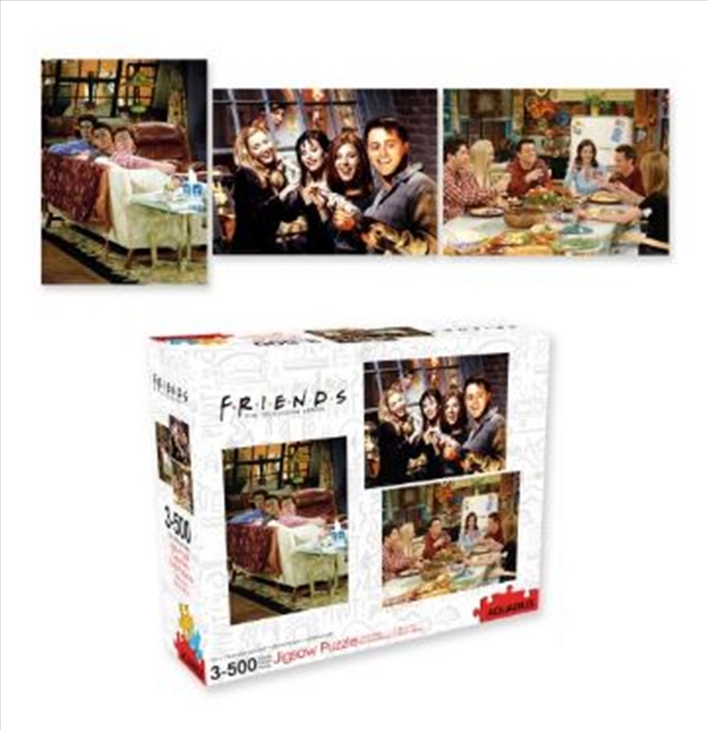 Friends 500pc x 3 Puzzle Set | Merchandise
