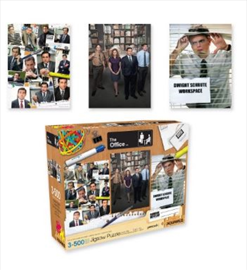 Office 500pc x 3 Puzzle Set/Product Detail/Film and TV