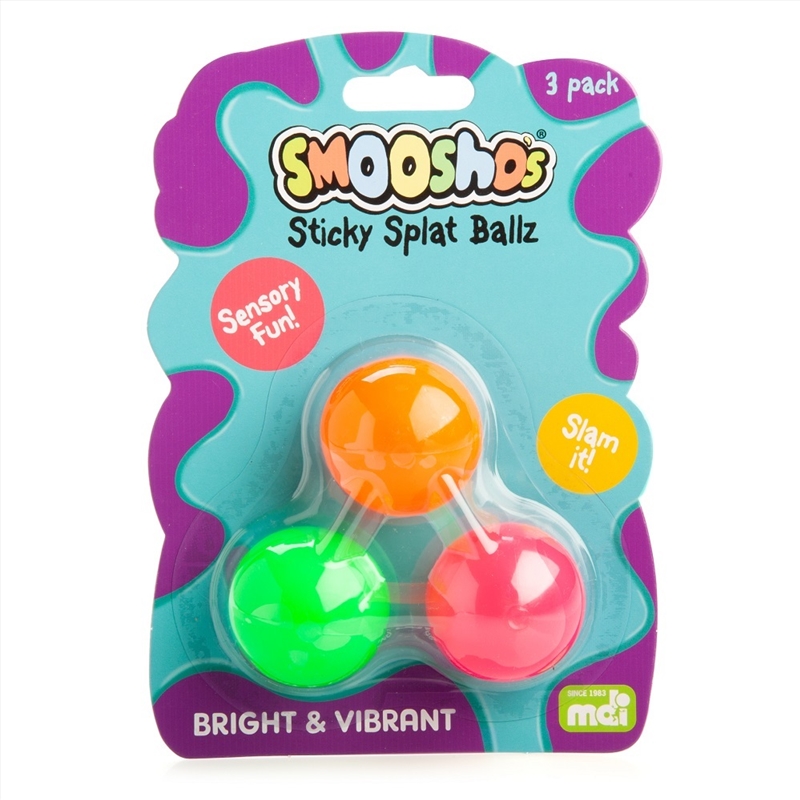 Sticky Splat Ballz 3 Pack/Product Detail/Stress & Squishy
