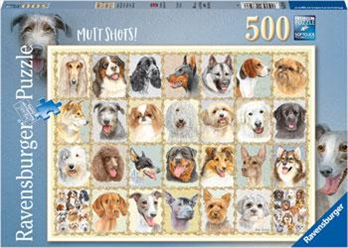 Mutt Shots Puzzle 500 Piece/Product Detail/Nature and Animals