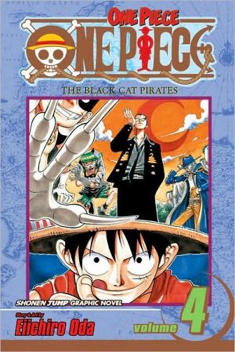 One Piece Vol. 4: The Black Cat Pirates/Product Detail/Manga