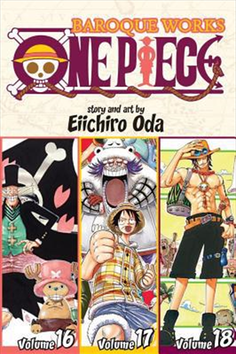 One Piece (Omnibus Edition), Vol. 6 Baroque Works 16-17-18/Product Detail/Manga