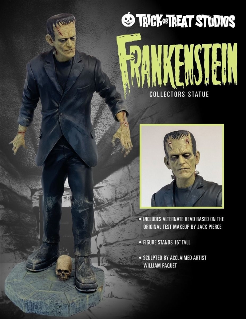 Universal Monsters - Frankenstein 15" Statue | Merchandise
