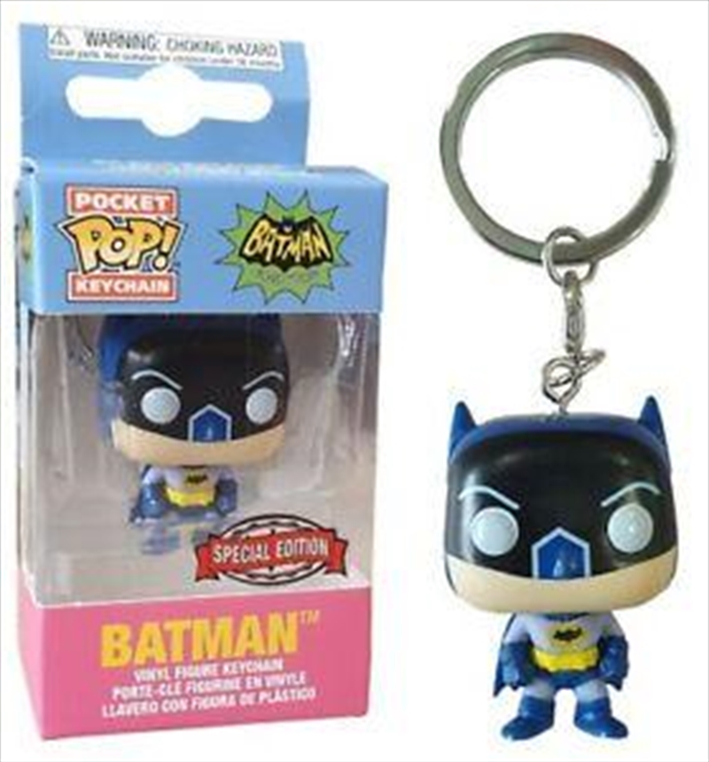 Batman - Batman Metallic 80th Anniversary US Exclusive Pocket Pop! Keychain [RS]/Product Detail/Movies