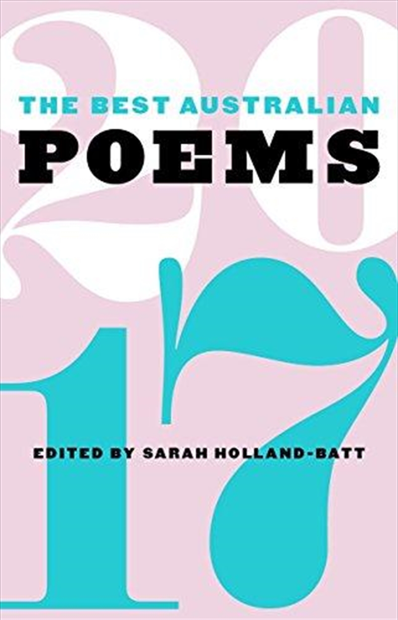 The Best Australian Poems 2017/Product Detail/Reading