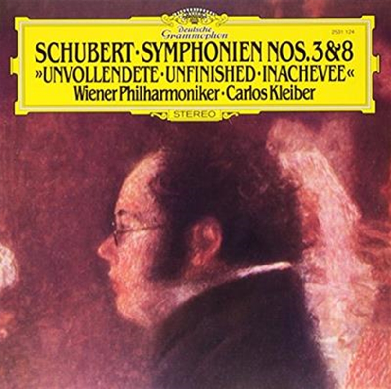 Schubert: Symphony 8 And 3/Product Detail/Pop