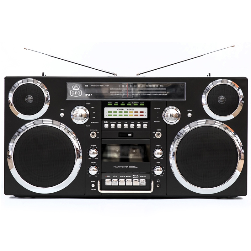 Boombox Black Bluetooth Speaker/Product Detail/Media Players