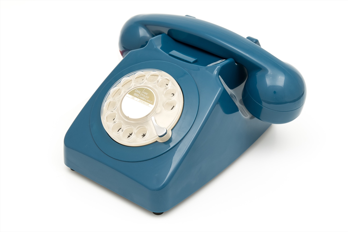 Rotary Telephone - Azure Blue/Product Detail/Appliances