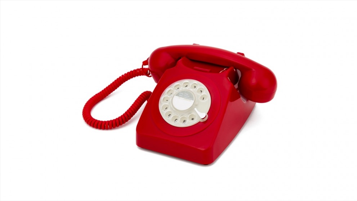 Rotary Telephone - Red/Product Detail/Appliances