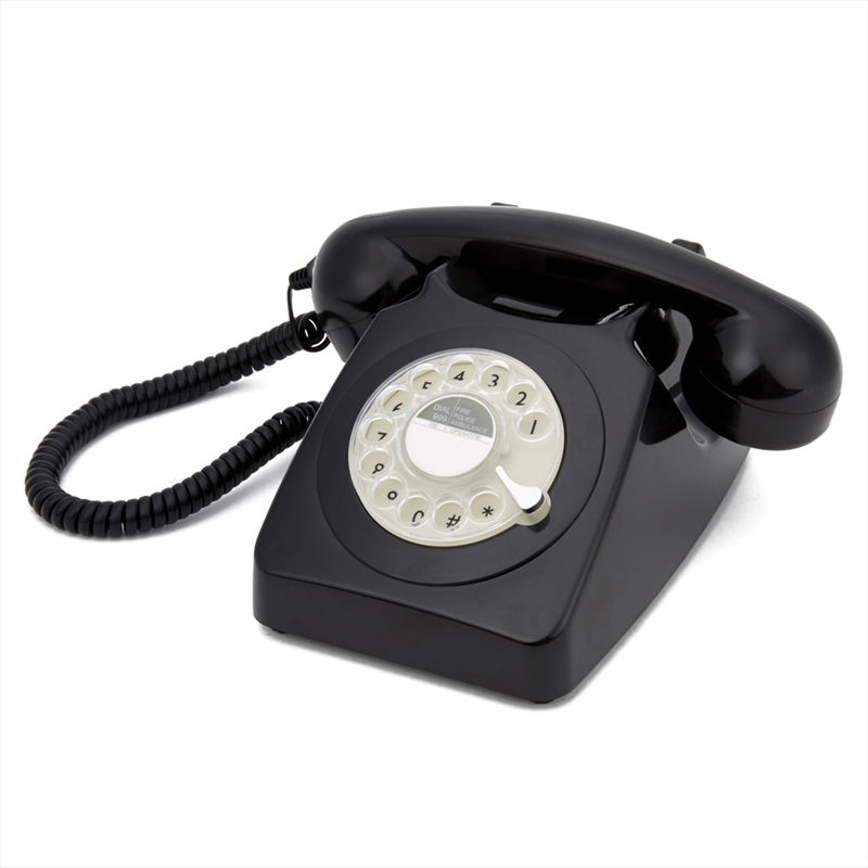 Rotary Telephone - Black/Product Detail/Appliances