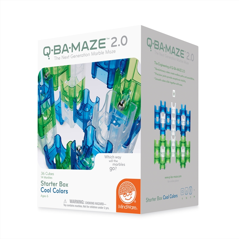 Q-BA-MAZE 2.0: STARTER BOX – COOL COLOURS/Product Detail/Educational
