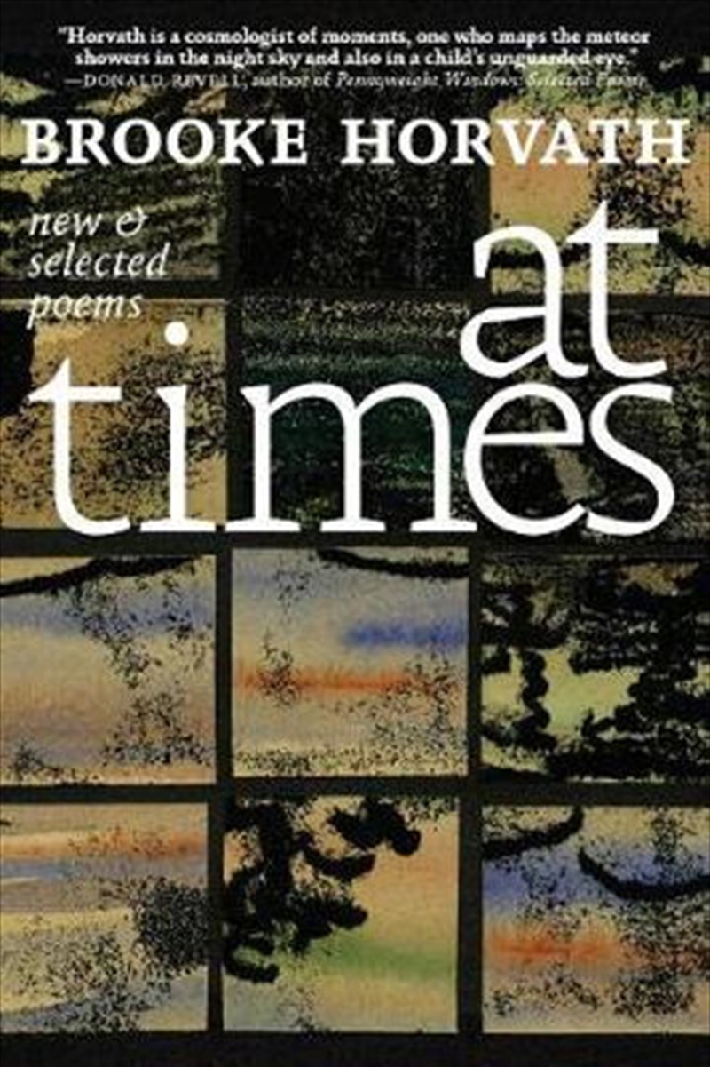 At Times: New and Selected Poems/Product Detail/Literature & Poetry