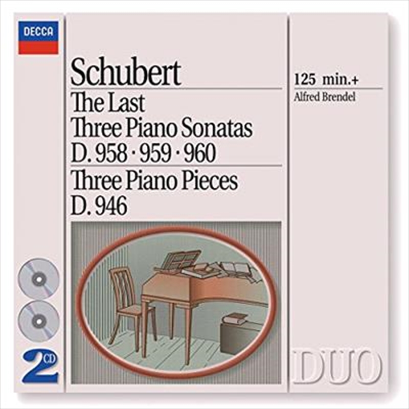 Last 3 Piano Sonatas/Product Detail/Classical