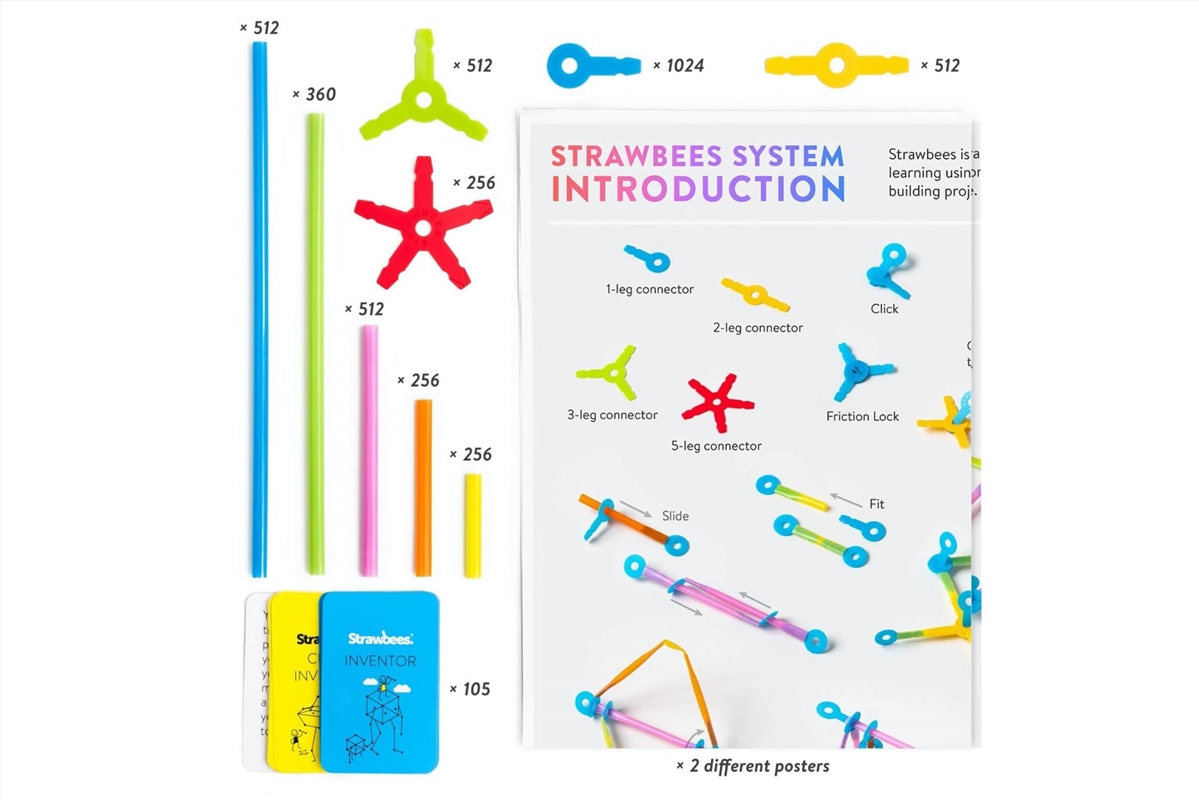 Strawbees Steam School Kit/Product Detail/Educational