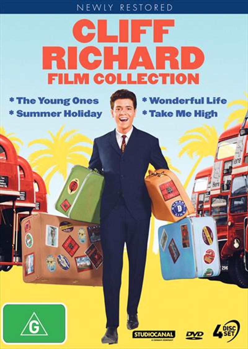 Cliff Richard's - The Young Ones / Summer Holiday / Wonderful Life / Take Me High  Film Collection/Product Detail/Musical