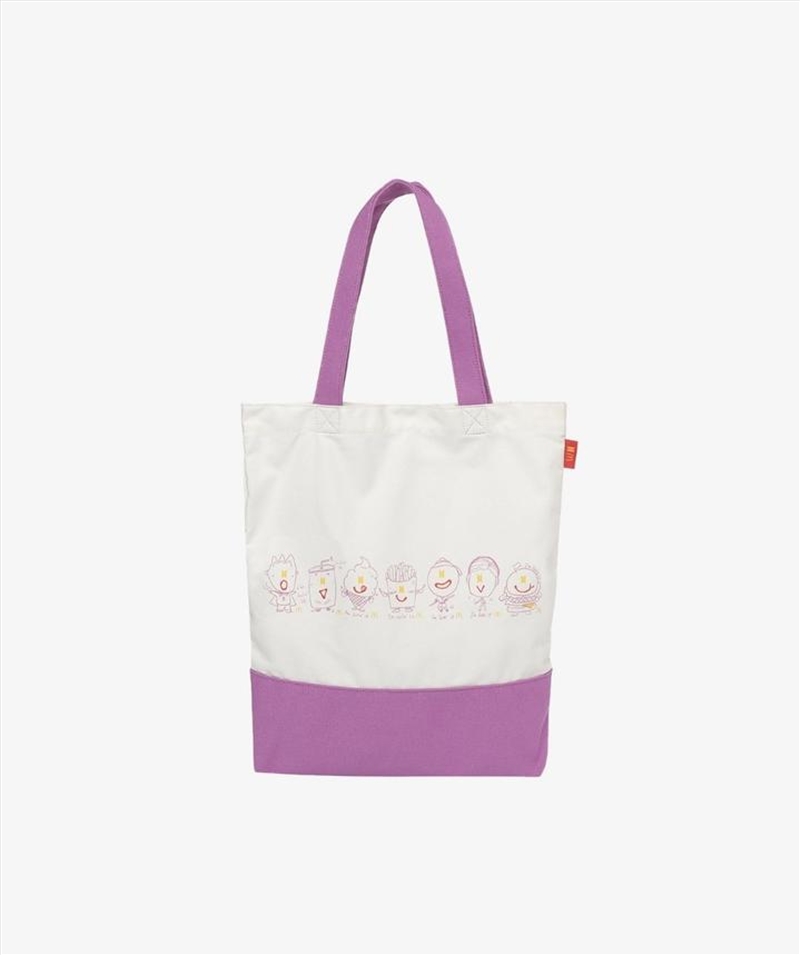 BTS SAUCY Ivory Tote Bag/Product Detail/Bags