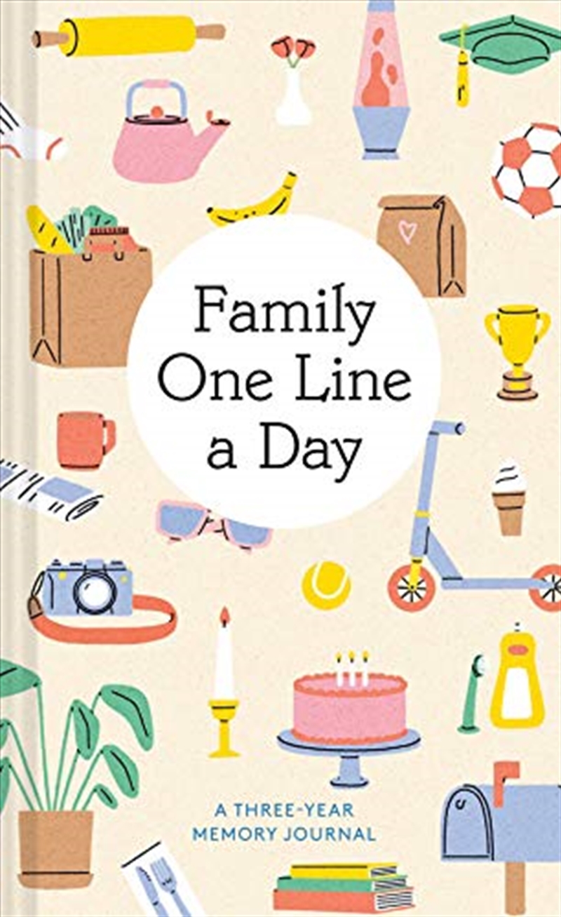 Family One Line a Day: A Three-Year Memory Journal/Product Detail/Adult Books