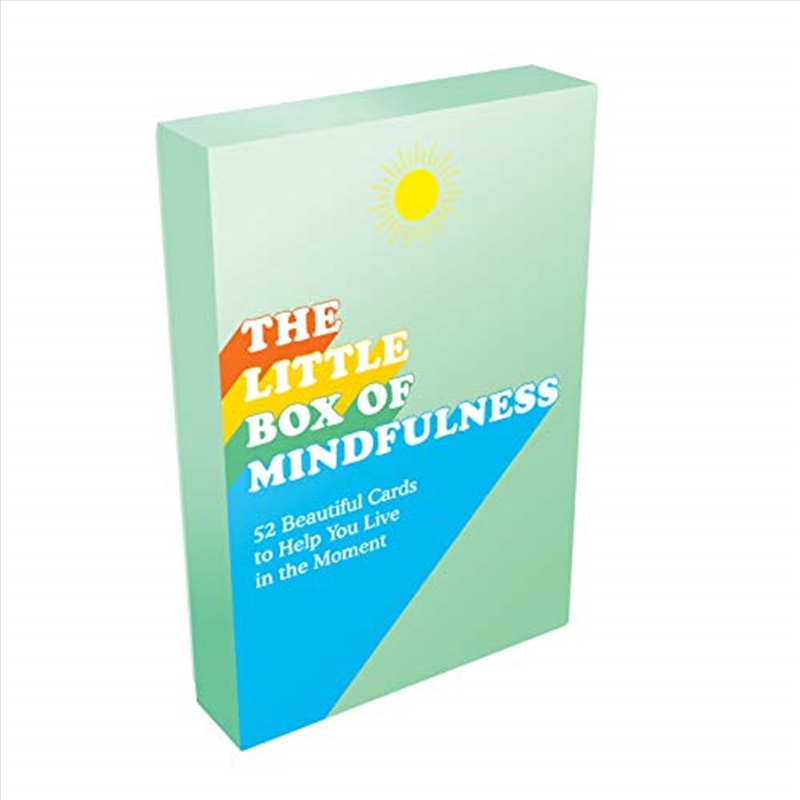 The Little Box of Mindfulness: 52 Beautiful Cards to Help You Live in the Here and Now/Product Detail/Self Help & Personal Development