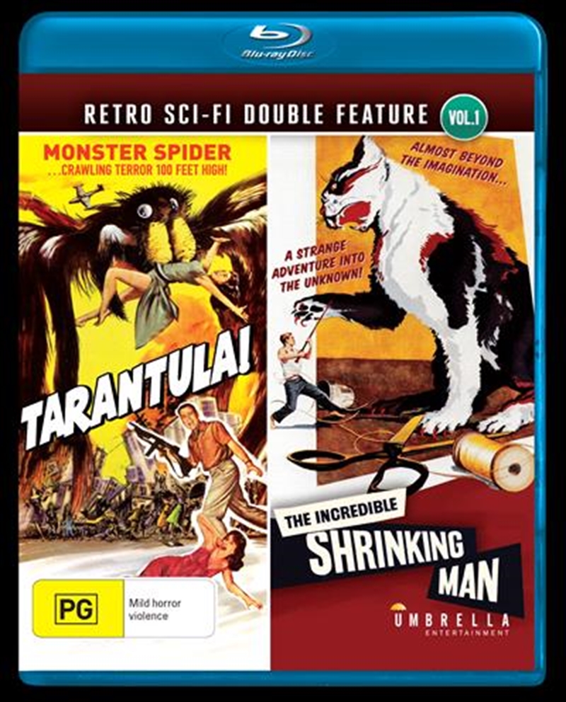 Tarantula / The Incredible Shrinking Man  Retro / Sci-Fi Double/Product Detail/Horror
