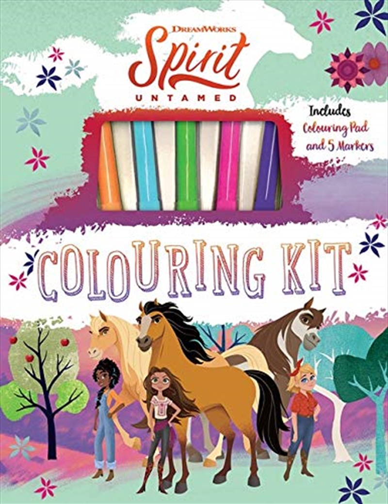 Spirit Untamed: Colouring Kit (Dreamworks)/Product Detail/Kids Colouring