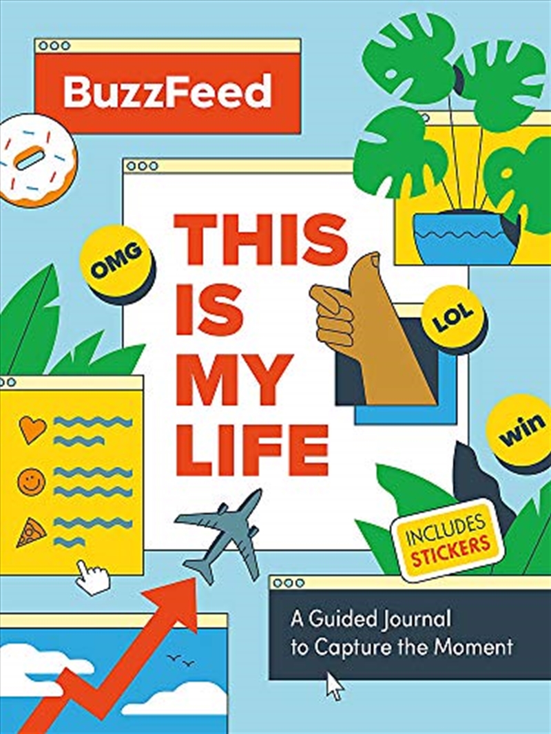 BuzzFeed: This Is My Life: A Guided Journal to Capture the Moment | Hardback Book
