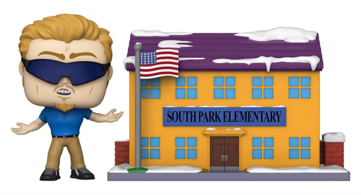 South Park - South Park Elementary with PC Principal Pop! Town | Pop Vinyl