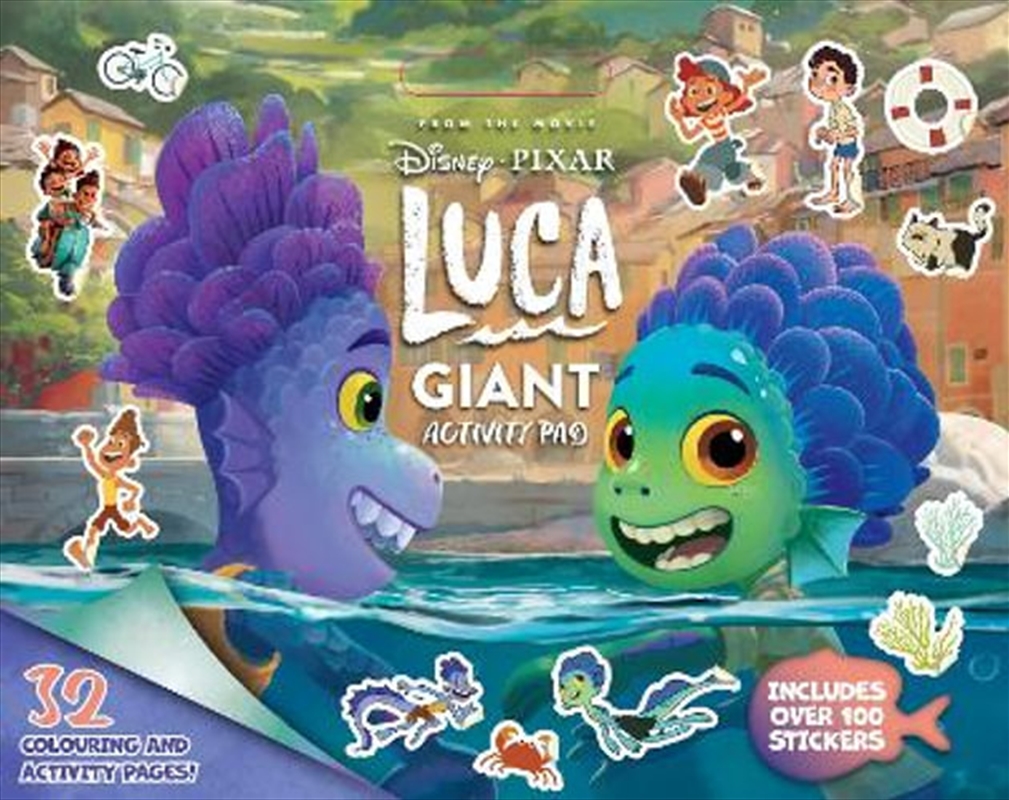 Luca: Giant Activity Pad Disney | Colouring Book