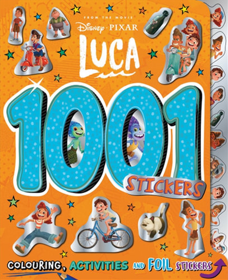 Disney Pixar Luca: 1001 Stickers/Product Detail/Stickers